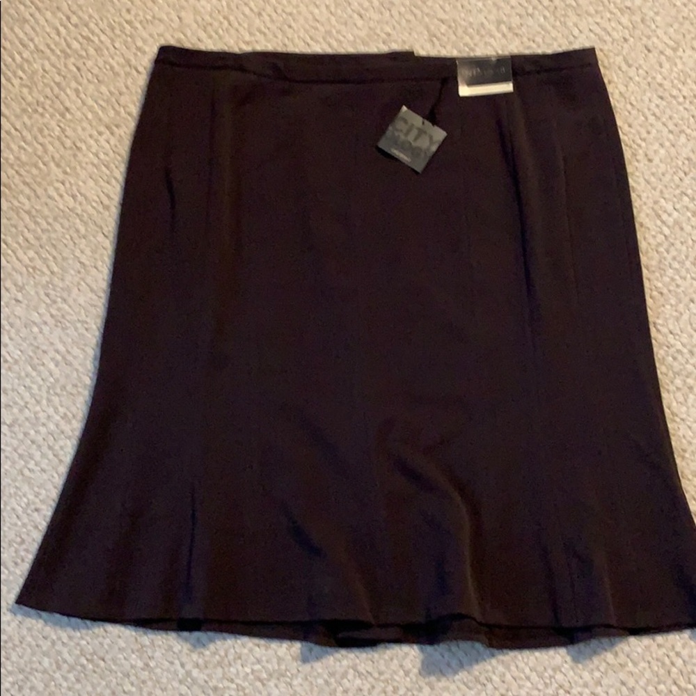 Brown woman’s skirt